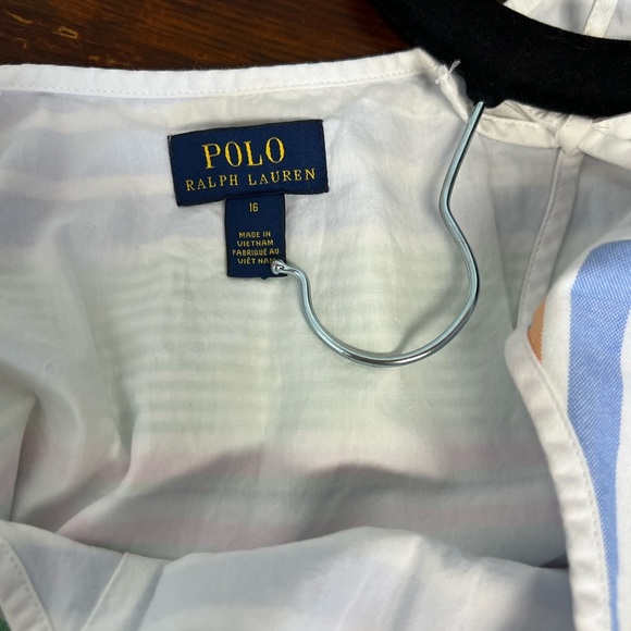 Striped Multicolor Kids Casual Dress - Picture 7 of 9